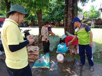 กิจกรรมกองทุนธนาคารขยะรีไชเคิล เทศบาลตำบลวานรนิวาส ประจำเดือนกันยายน